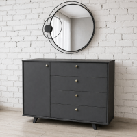 Комод Легенда New 1,2м цвет графит