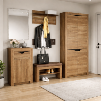 Прихожая Соренто модульная дуб стирлинг