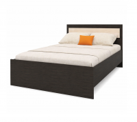 Кровать двуспальная Гармония КР 609 120x200 см венге / белфорт
