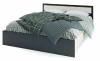 Кровать двуспальная Гармония КР 609 120x200 см венге / белфорт