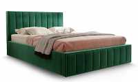 Кровать Вена (мора зеленый) 1400x2000 мм с подъемным механизмом