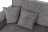 Диван-кровать Тулон (2460х1100х710мм) Аликанте серый