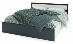 Кровать двуспальная Гармония КР 602 140x200 см венге / белфорт