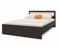 Кровать двуспальная Гармония КР 602 140x200 см венге / белфорт