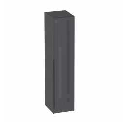 Шкаф однодверный Нора 495х2160х530мм металл бруклин / графит