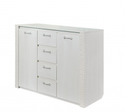 Элана спальня комод 1395 бодега бодега белая