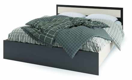 Кровать двуспальная Гармония КР 601 160x200 см венге белфорт