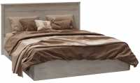 Кровать для спальни София СКР-1 1600 мм корпус дуб крафт белый