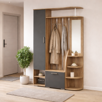 Прихожая Агата ПР-03 (1,2м) дуб каньон / графит