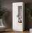 Шкаф Ларс 0,8м с зеркалом (800х2100х510мм) лдсп белый