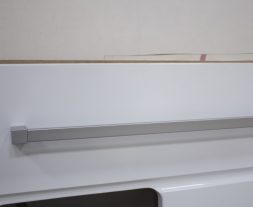 Милан шкаф-витрина ШК-17 универсальный сонома/ белый глянец 2