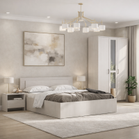 МСП-1 спальный гарнитур ясень анкор светлый