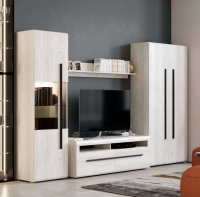 Модульная гостиная Ницца композиция №3 дуб винтреберг