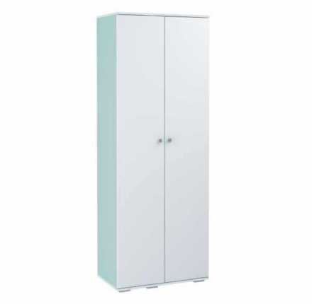 Тифани шкаф ШК-09 (802х2176х460мм) белый / кенди