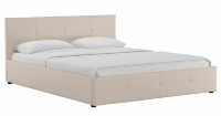 Интерьерная кровать Синди Марика 486 к/з (бежевый) 1400х2000 мм