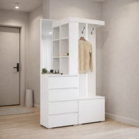 Прихожая Хелен ПР-01 1,26м шагрень белый