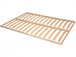 Кровать ортопедическая Амели 140x200 см мдф белый глянец