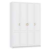 Шкаф 4х дверный Орион 1,6м (h2,4м) белый
