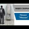 Прихожая Милан пенал 500х2100х366мм лдсп артвуд темный